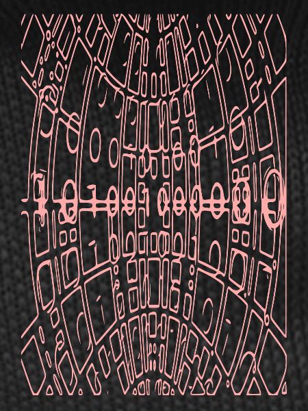 Code binaire Abstrait (rose)