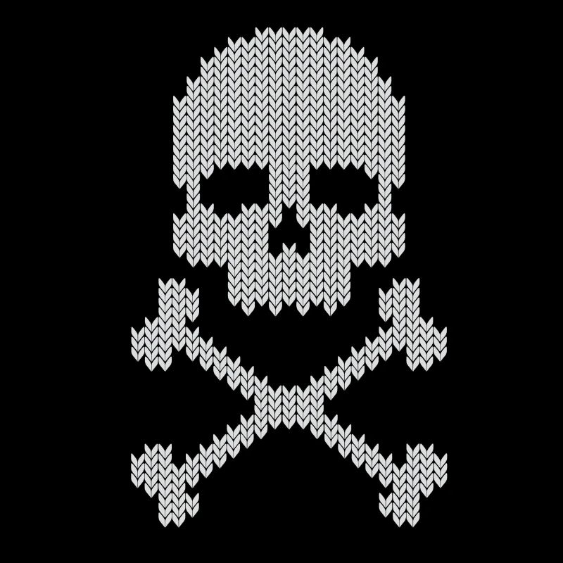 skull knitted