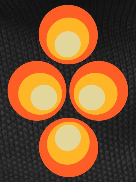 70s Circles Pattern