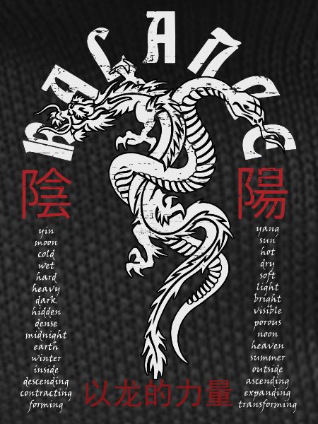 Dragon et serpent chinois