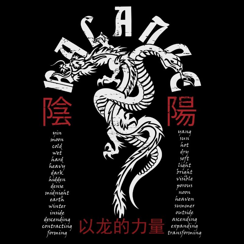 Dragon et serpent chinois