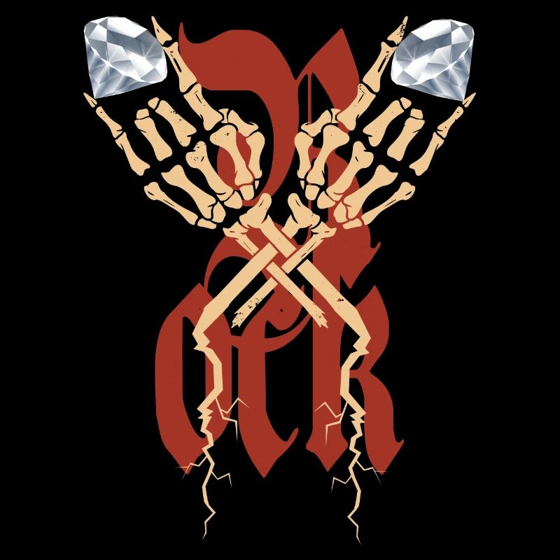 Squelette de Diamond Rock
