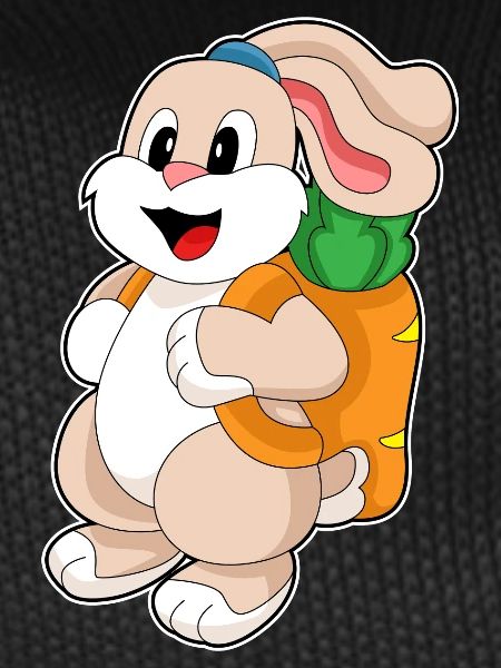 Bunny Student Backpack School
