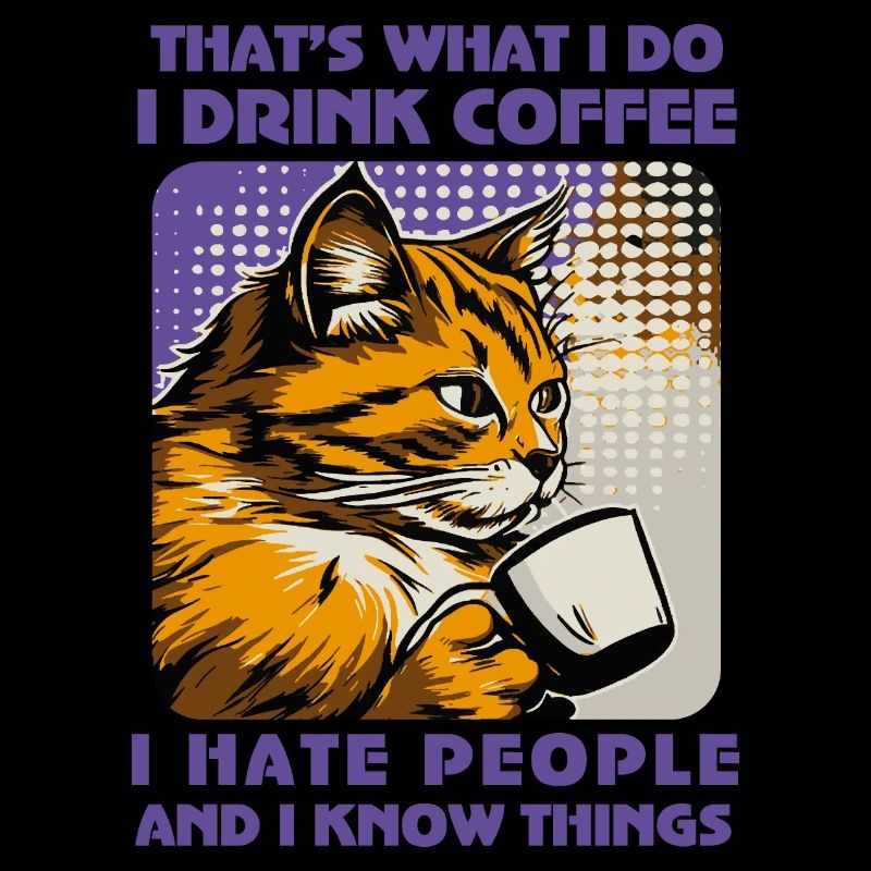 Caffeine-Powered Cat Lover