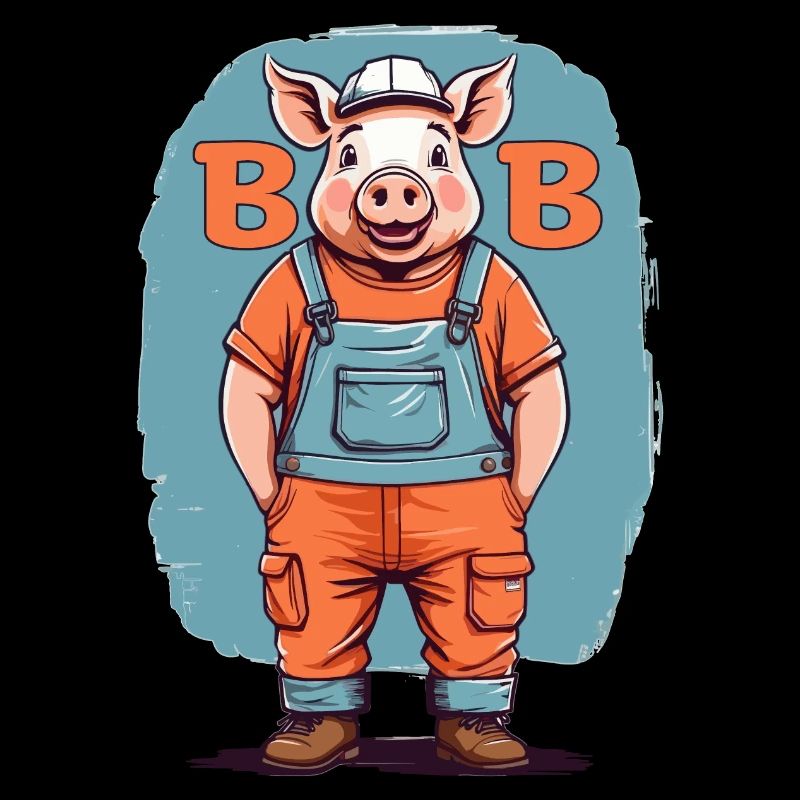 Bob le cochon de construction