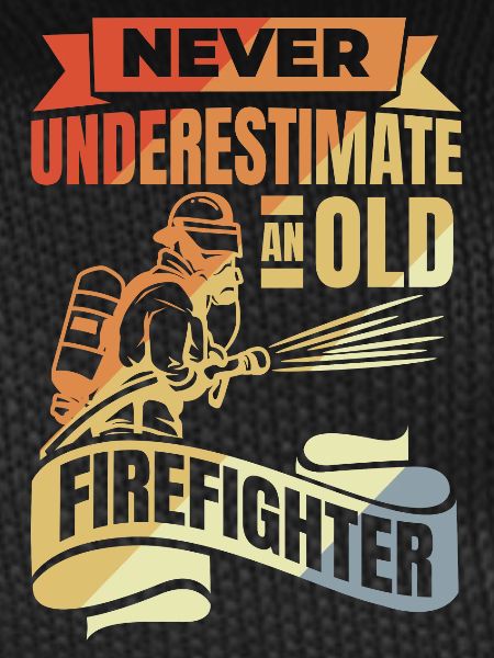 Never underestimate old firefighters