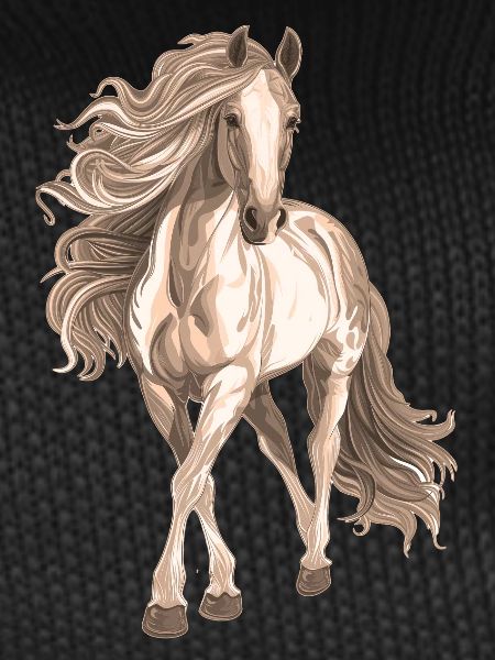 Motif cheval