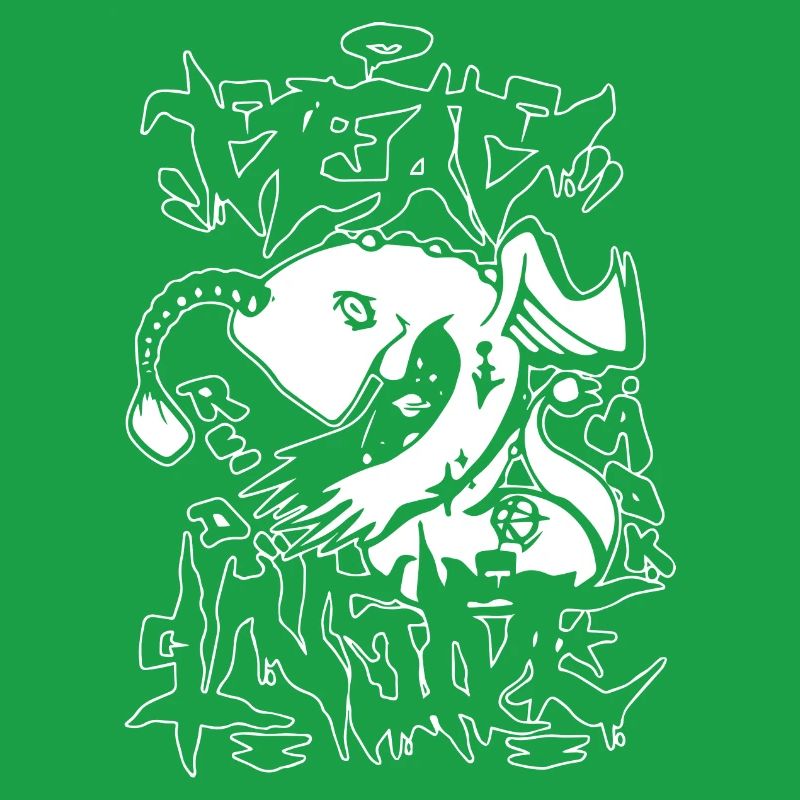 Conception de graffitis d’animaux rebelles