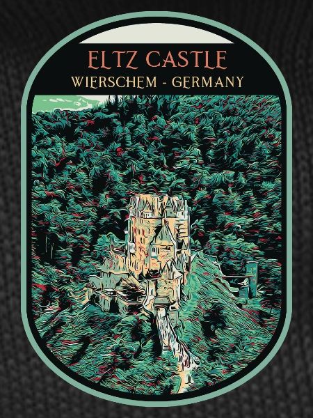 Illustration Eltz Castle, Moselle Valley