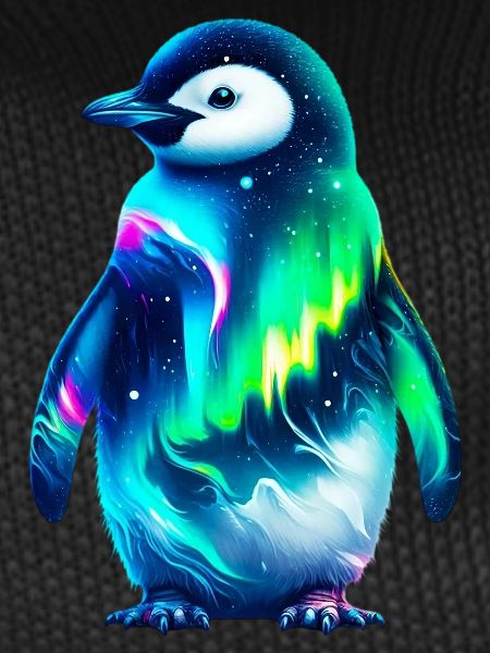 Aurora Borealis Penguin