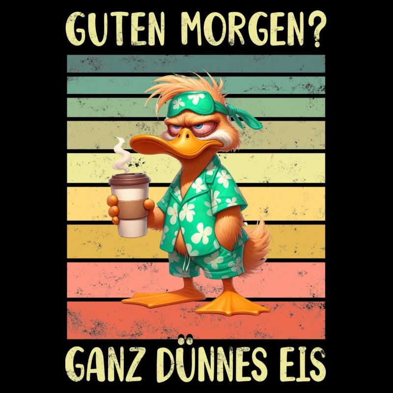Ente Morgenmuffel