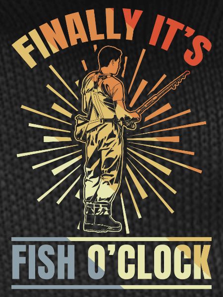 Finally It's Fish Clock