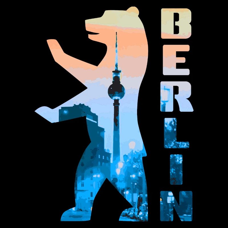 Berlin Bear Silhouette