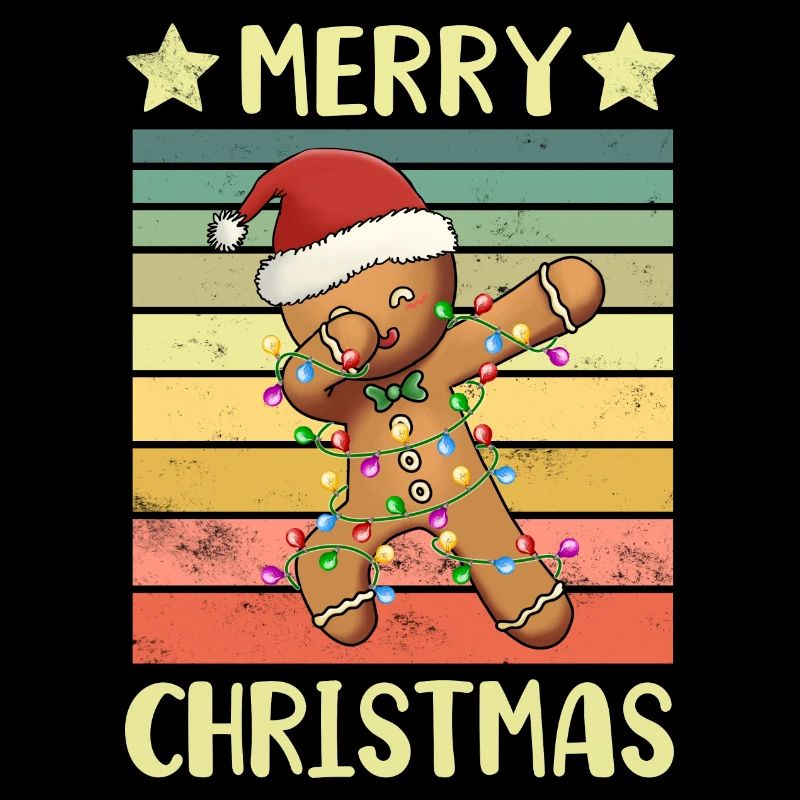 Merry Christmas Gingerbread Man