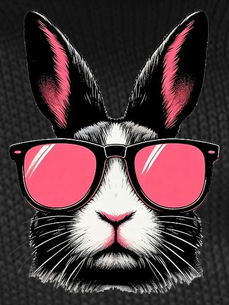 Rabbit with Sunglasses