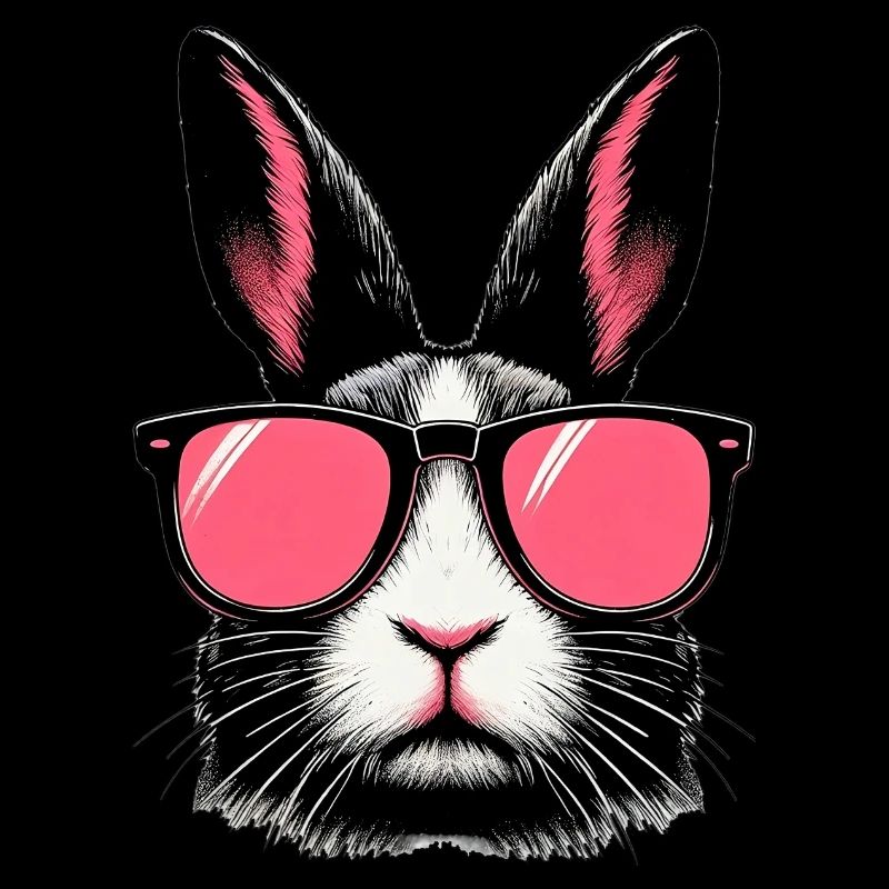 Rabbit with Sunglasses