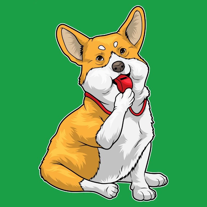 Corgi Sifflet d’arbitre