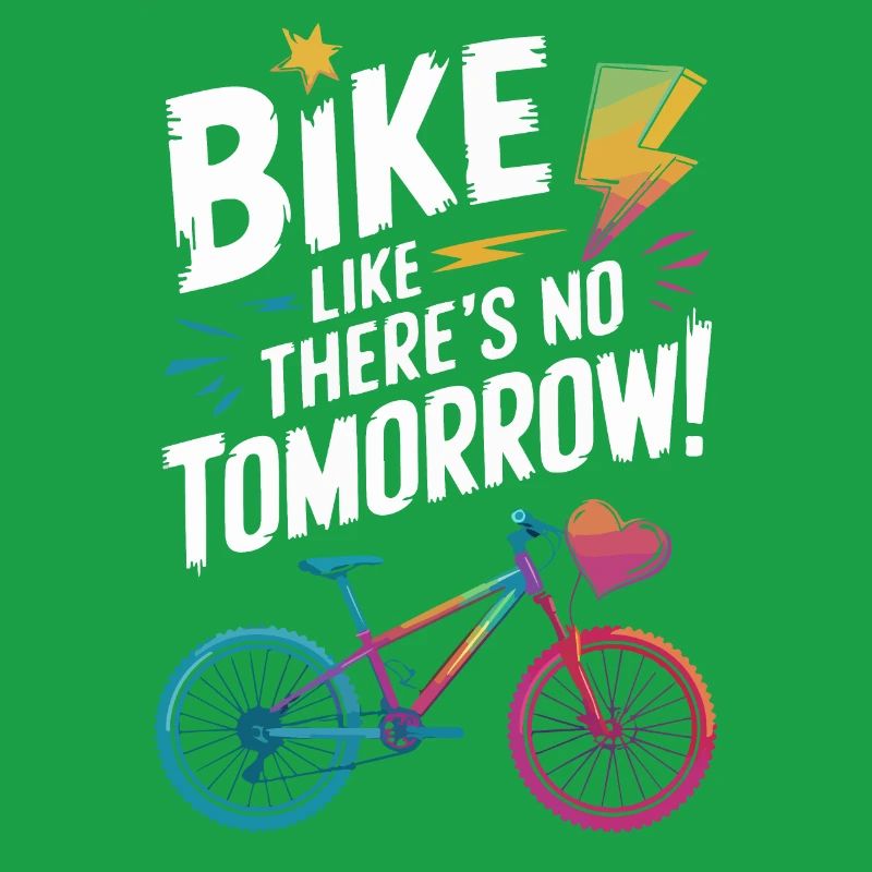 Conception de citation de motivation de vélo