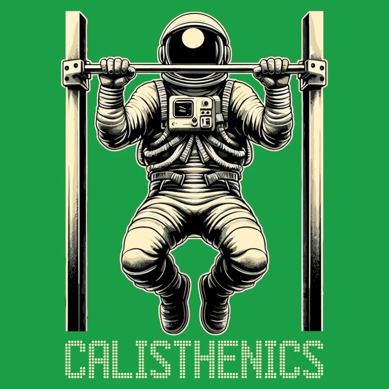 Calisthenics Astronaut Pull-ups Gift