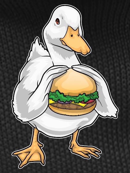 Cheeseburger au canard