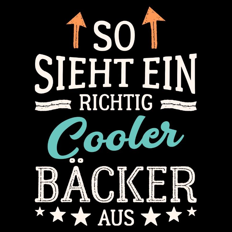 So sieht ein richtig cooler Bäcker aus Backen