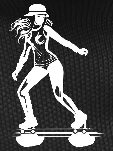 Roller Skating Drawing
