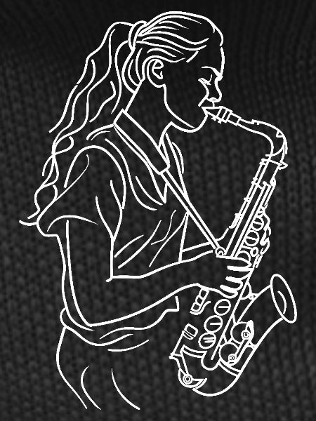 Saxophone player