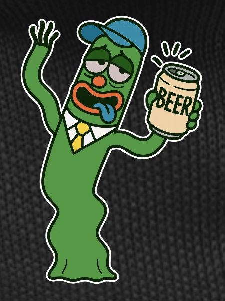 Wobbly-wobbly beer can comrade
