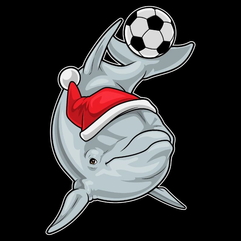 Ballon de Noël Dolphin