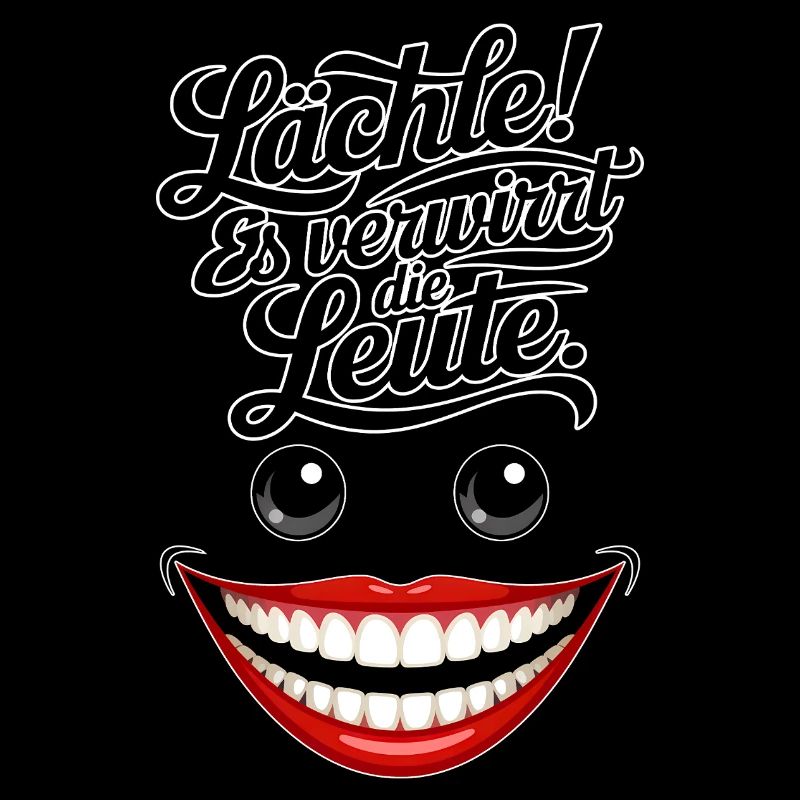 Immer lächeln