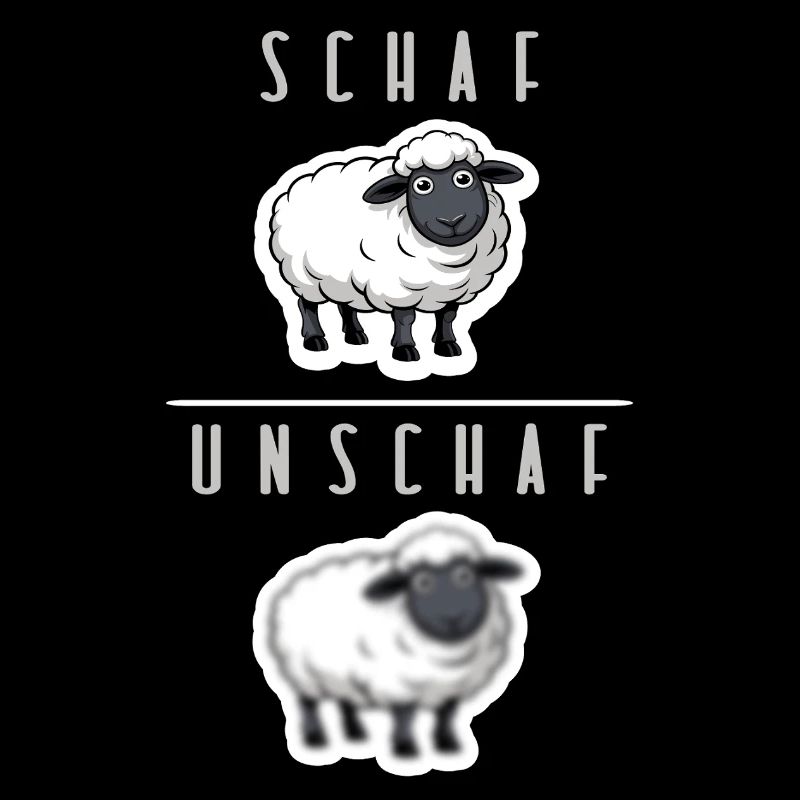 schaf unschaf humor