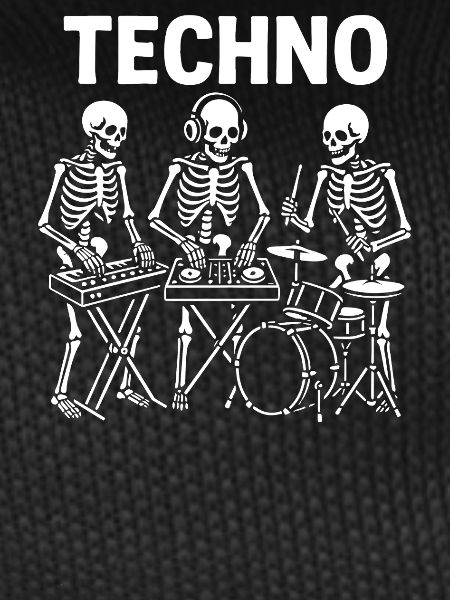 Electro Skeletons Performing Live