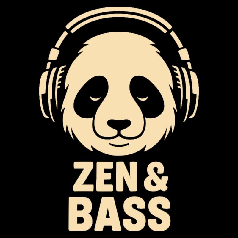 Panda avec un casque