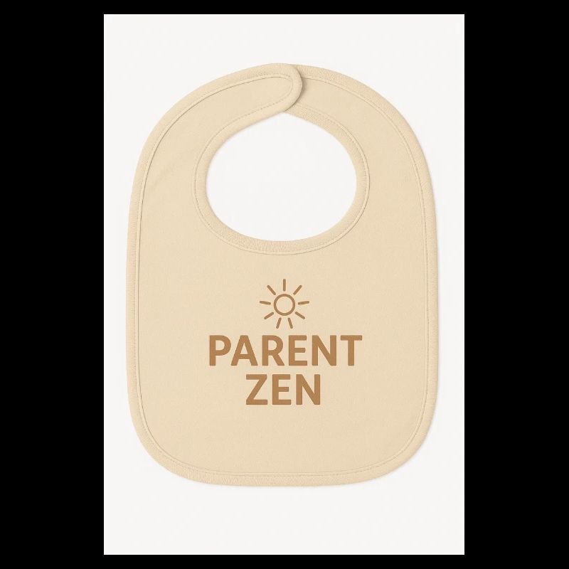 Bavoir zen pour bébé cool