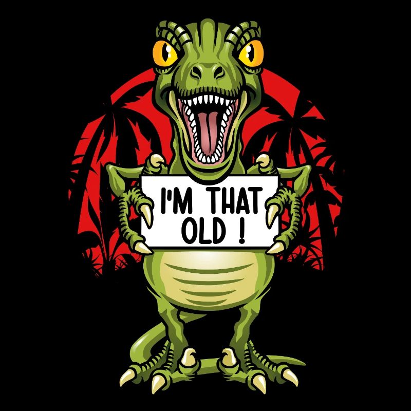 Ich bin ein alter Dinosaurier