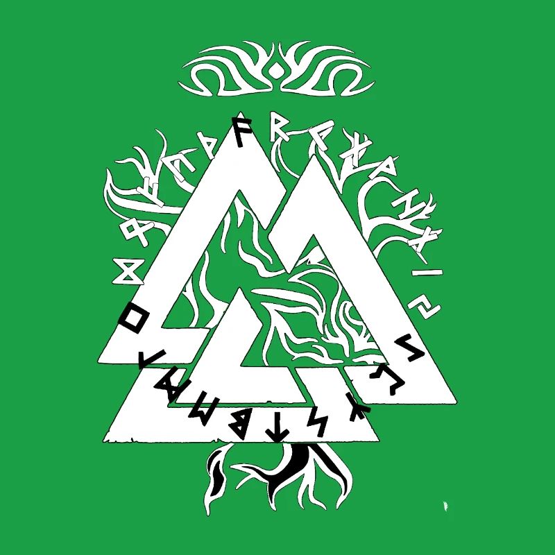 Conception du triangle de la rune magique