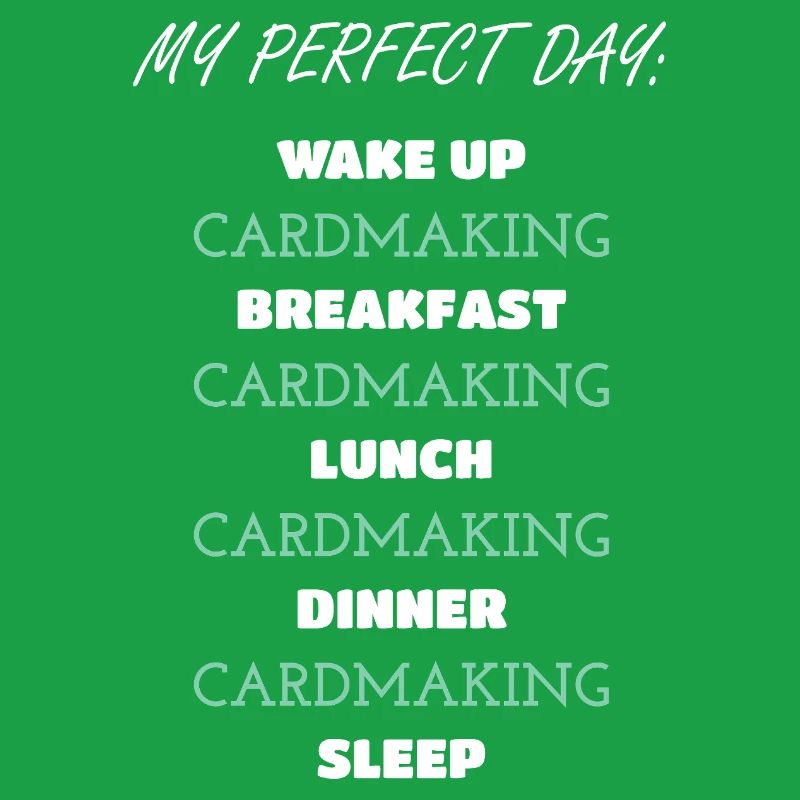 Conception de routine quotidienne de fabrication de cartes