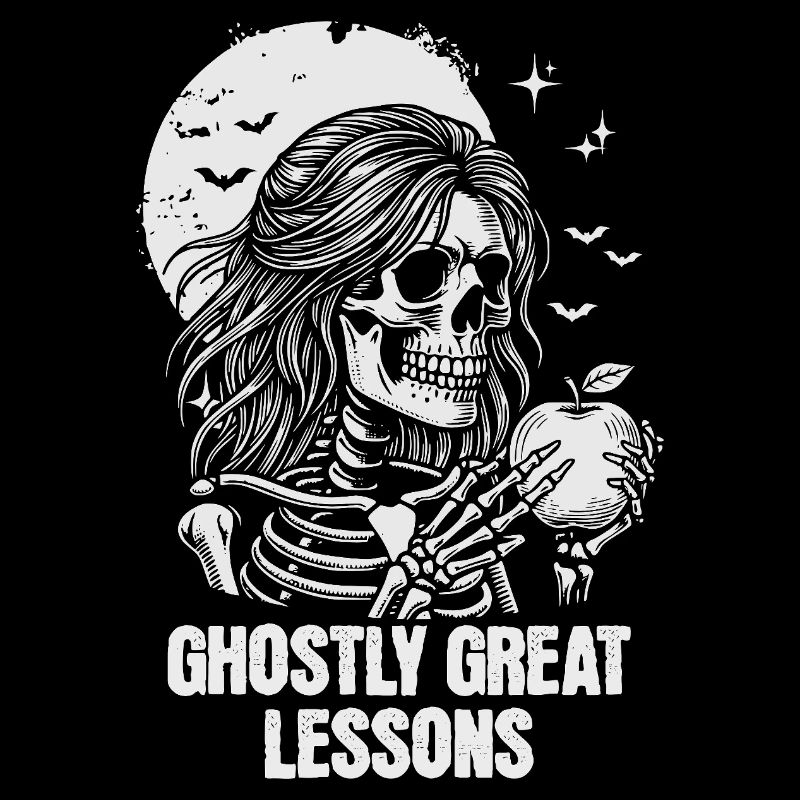 Funny Teacher Skeleton Halloween Classroom