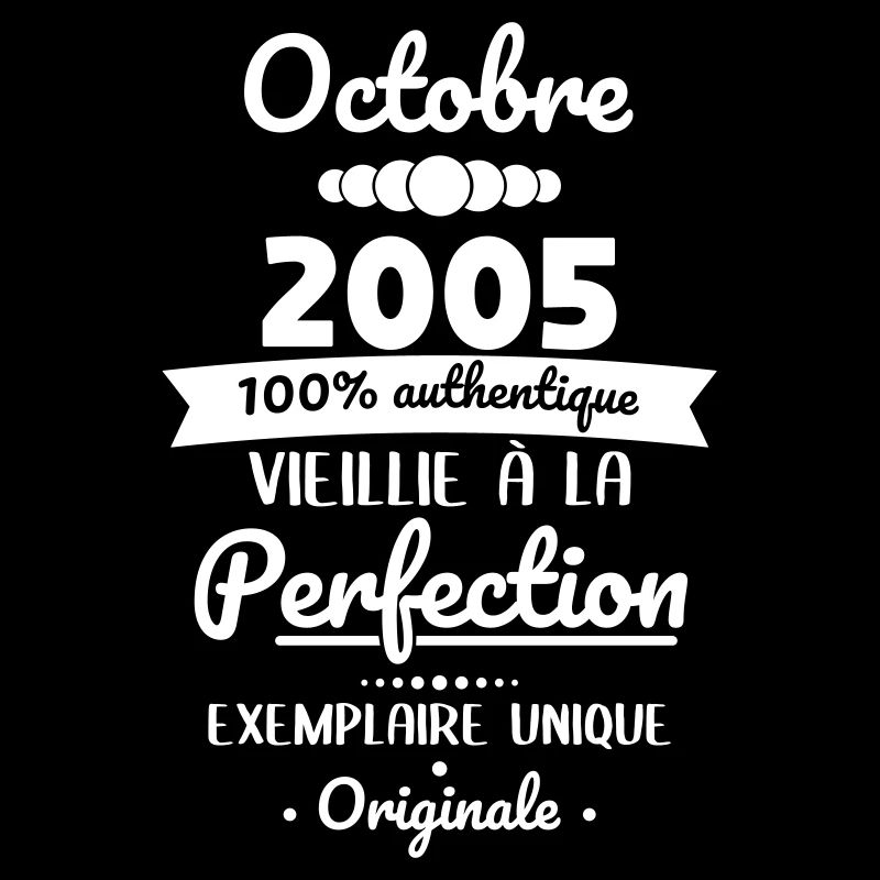 Anniversaire 20 ans - Octobre 2005 Originale