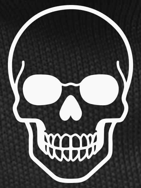 Minimalist skull design