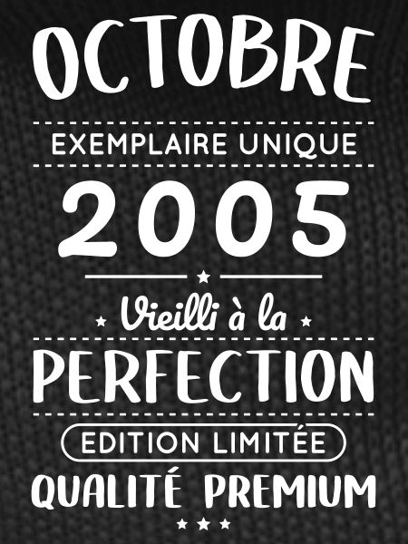 20th Anniversary - October 2005 Perfection