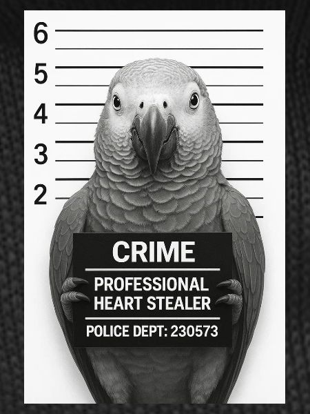 Parrot in Interrogation – Heart Thief