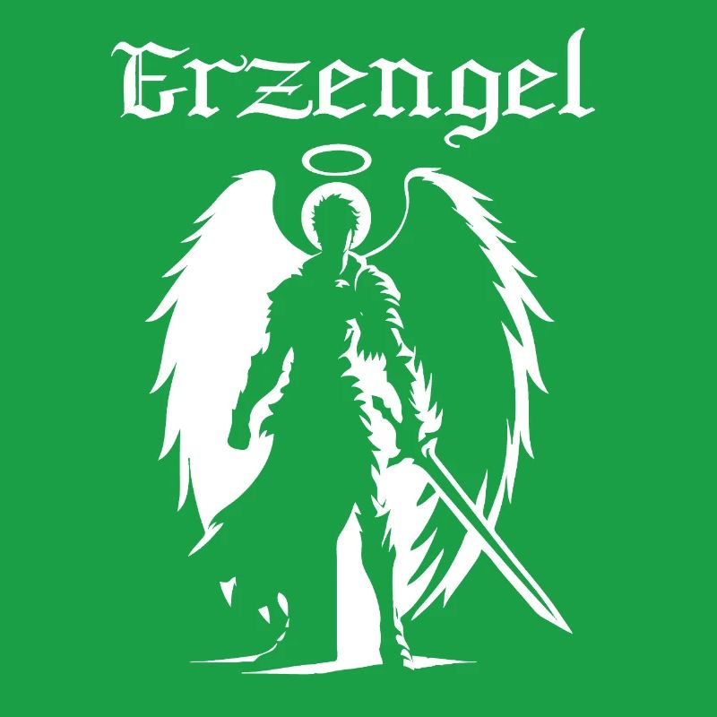 Conception de la silhouette de l’archange – Puissance céleste