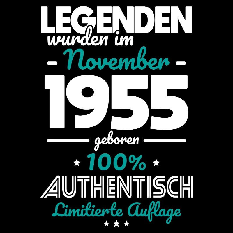 70. Geburtstag - Legenden wurden im November 1955