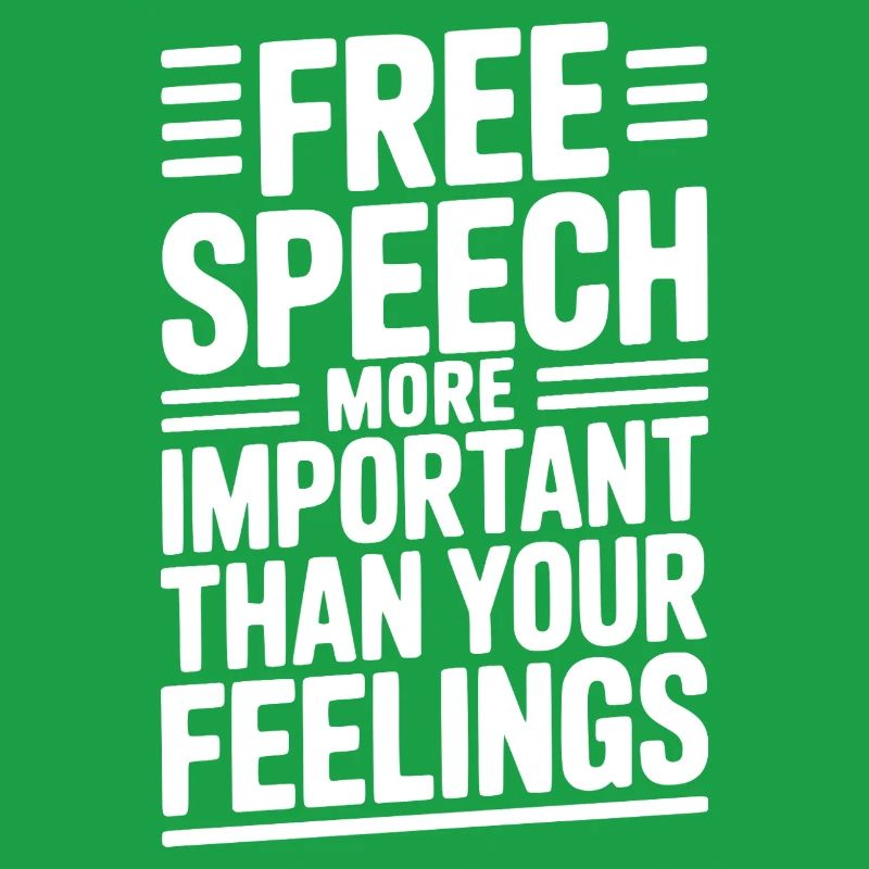 La liberté d’expression est plus importante que les sentiments