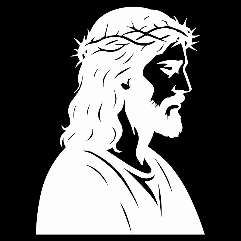 Jesus Christus Silhouette