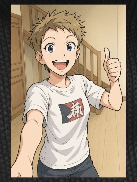 Hero Manga Smile
