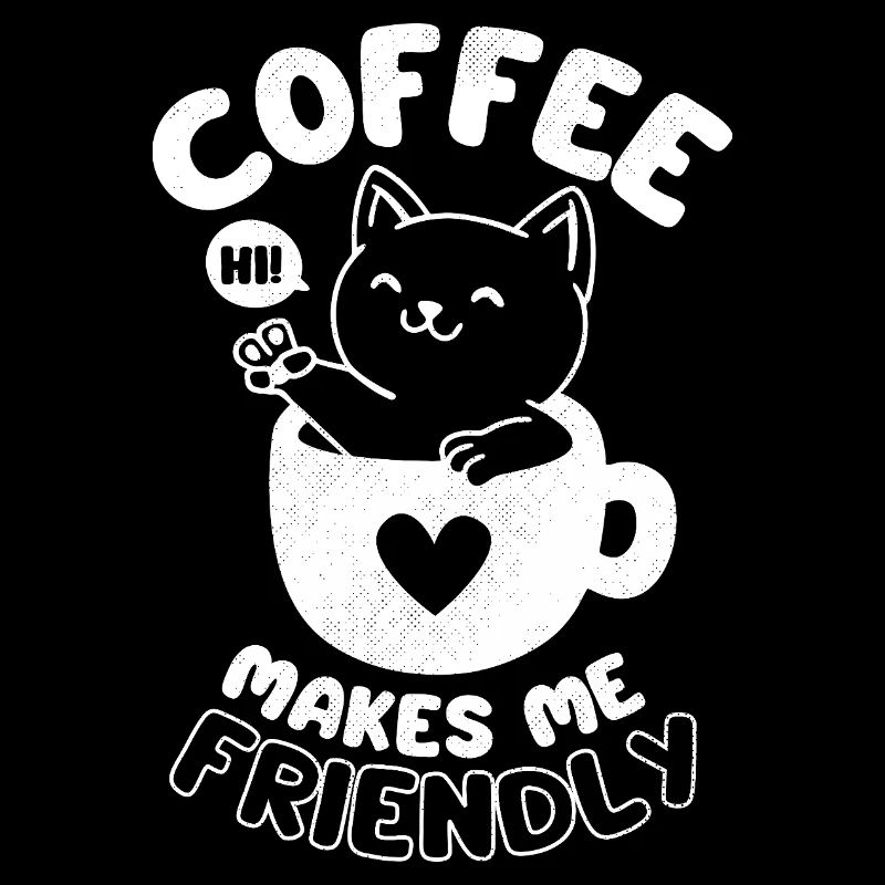 Kaffee macht mich freundlich