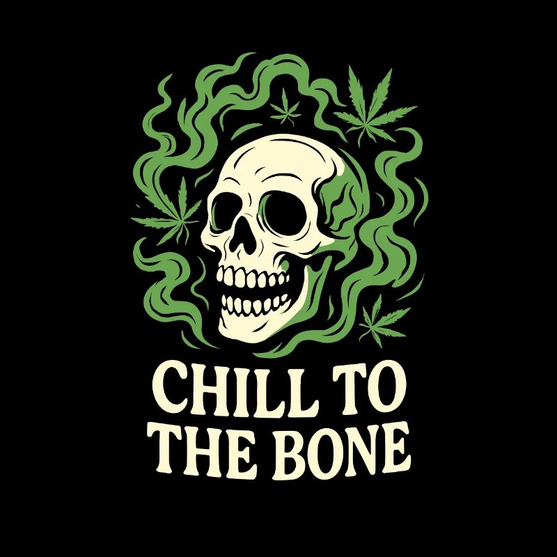 Chill to the Bone – Relaxed Skull