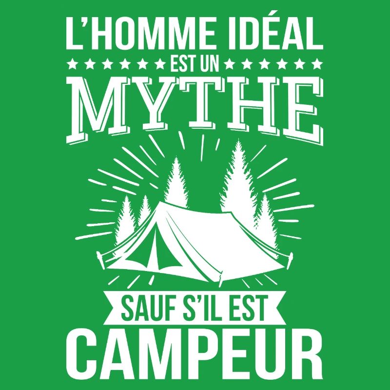 Der ideale Mann ist ein Mythos, es sei denn, er ist ein Camper